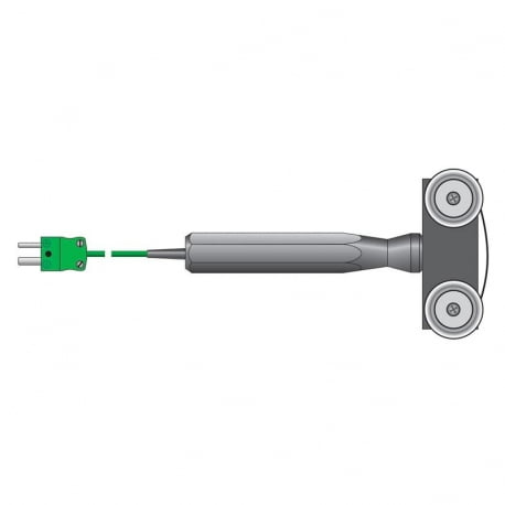 roller surface temperature probe