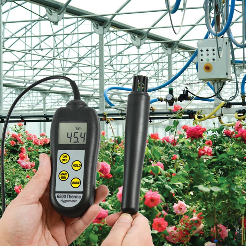 6100 Portable Humidity Meter / Therma hygrometers - Image 2