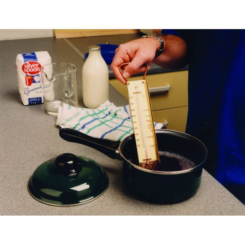 Brass Sugar and Jam Thermometer
