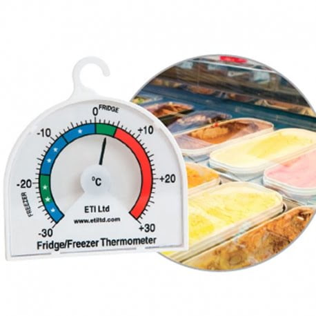 Fridge or Freezer thermometer with 70mm dial - Image 2