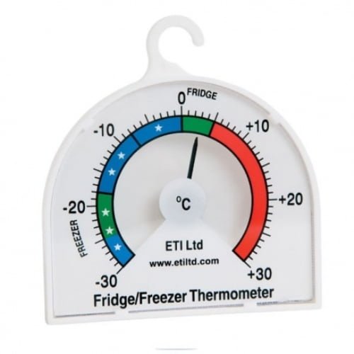 Fridge or Freezer thermometer with 70mm dial