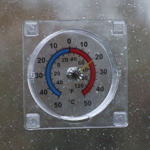 WINDOW THERMOMETER