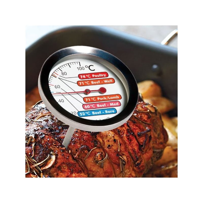 Large meat thermometer with 60mm dial - Image 3